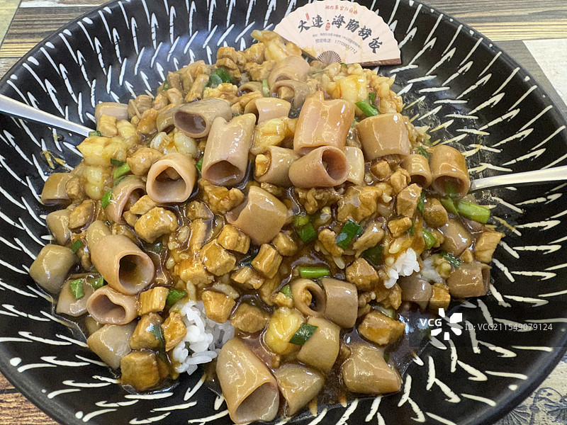 海肠捞饭图片素材