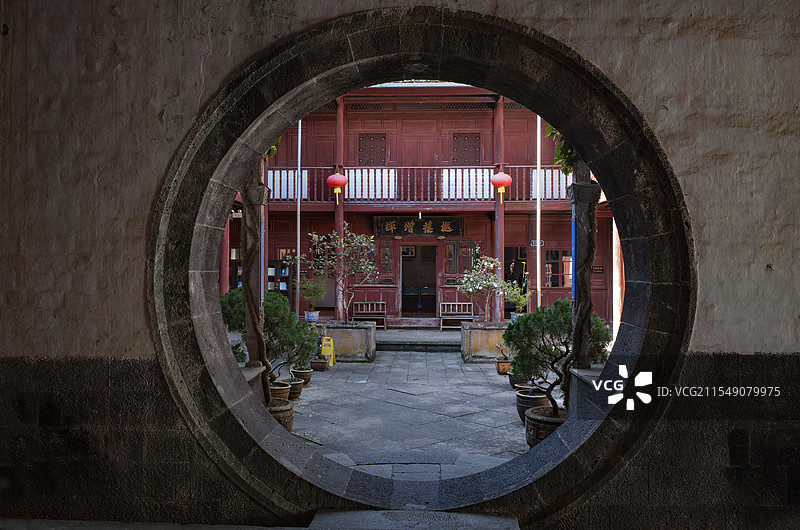 云南腾冲和顺古镇艾思奇纪念馆图片素材