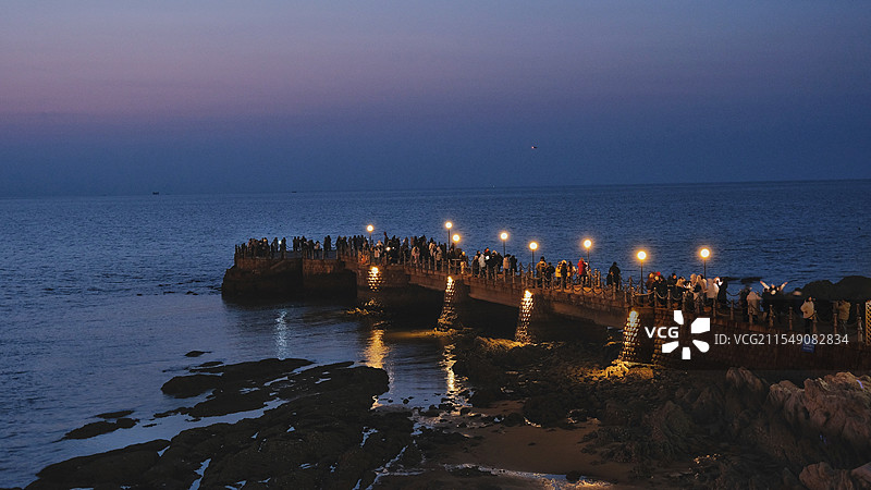 威海栈桥图片素材