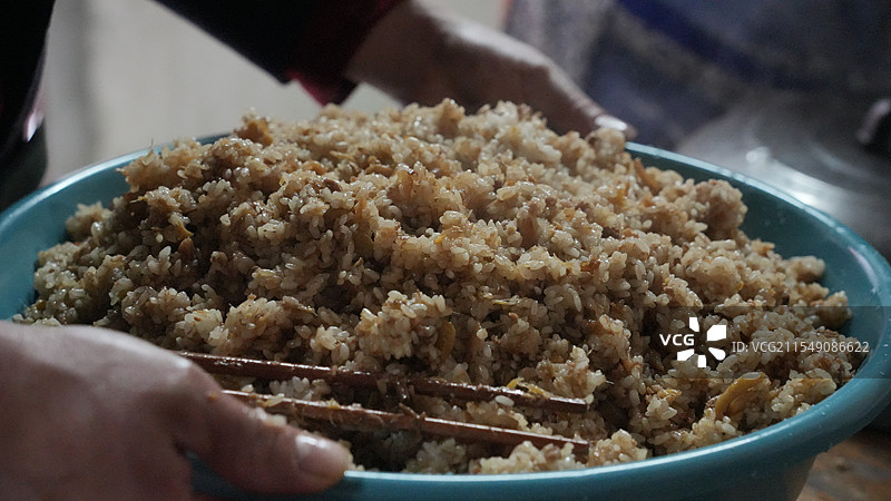 广西北海特色美食饭心米乙图片素材