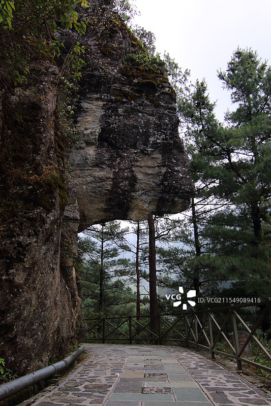 苍山玉带游步道图片素材