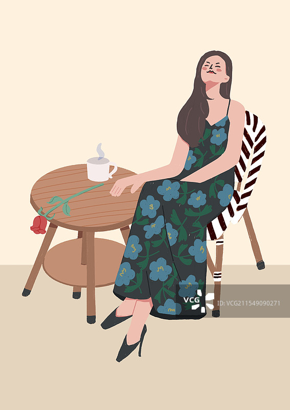 午后时光图片素材