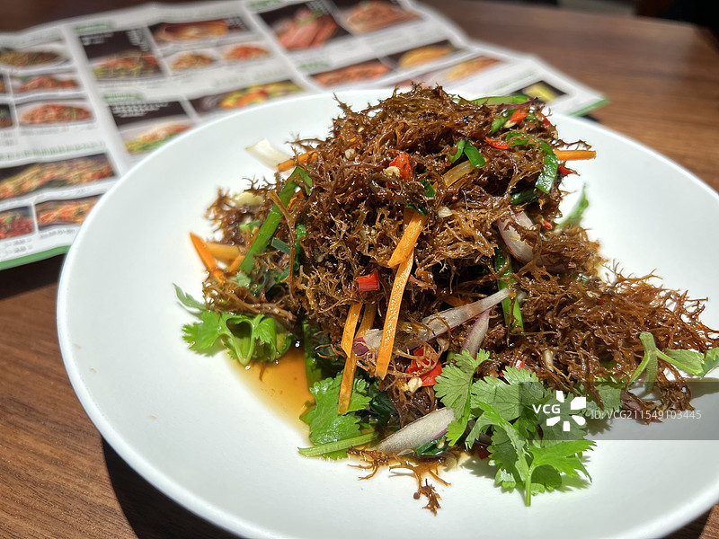 大理白族拌树花图片素材