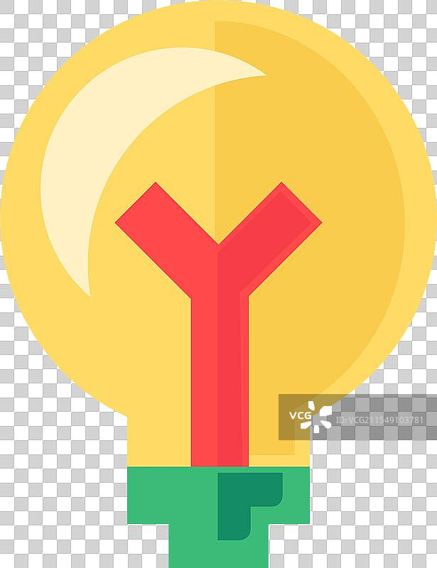 灯泡象征创意的图标图片素材