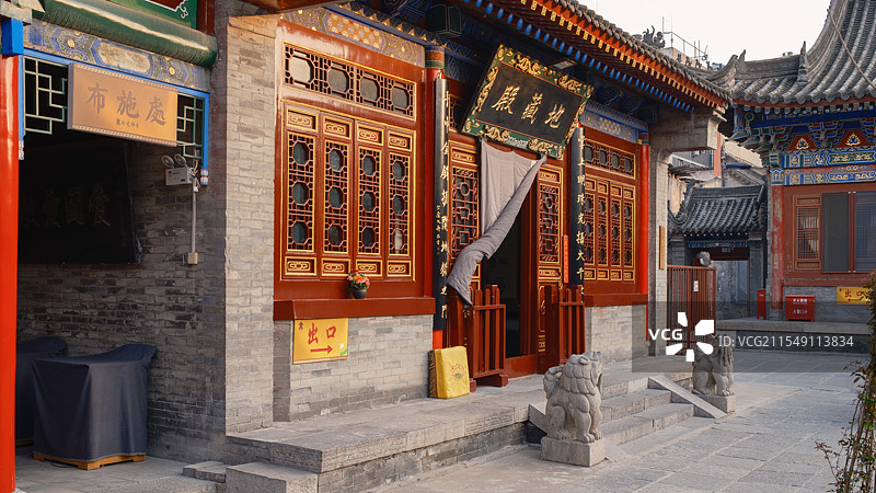 卧龙禅寺地藏殿侧面视角图片素材