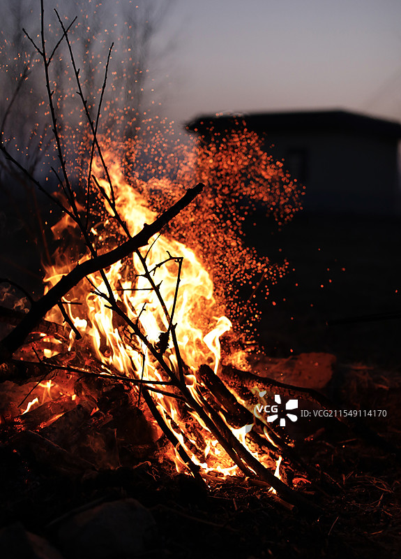 篝火图片素材