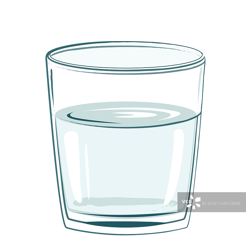 孤立的水杯图片素材