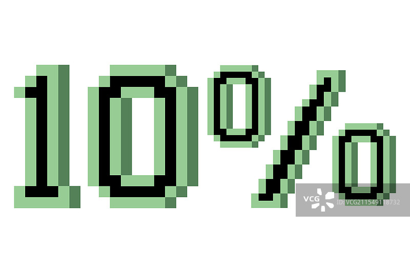 10% 的像素艺术 3D图片素材