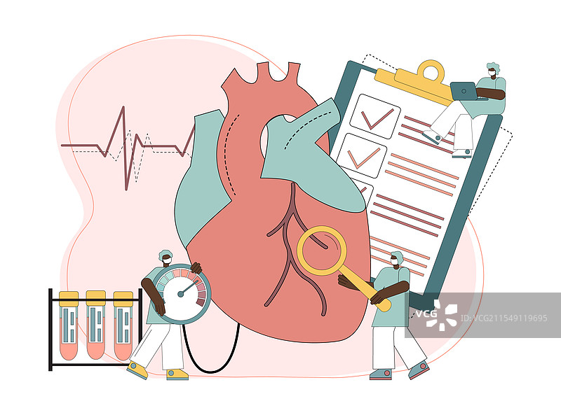 心脏病学概念 心脏治疗 疾病图片素材