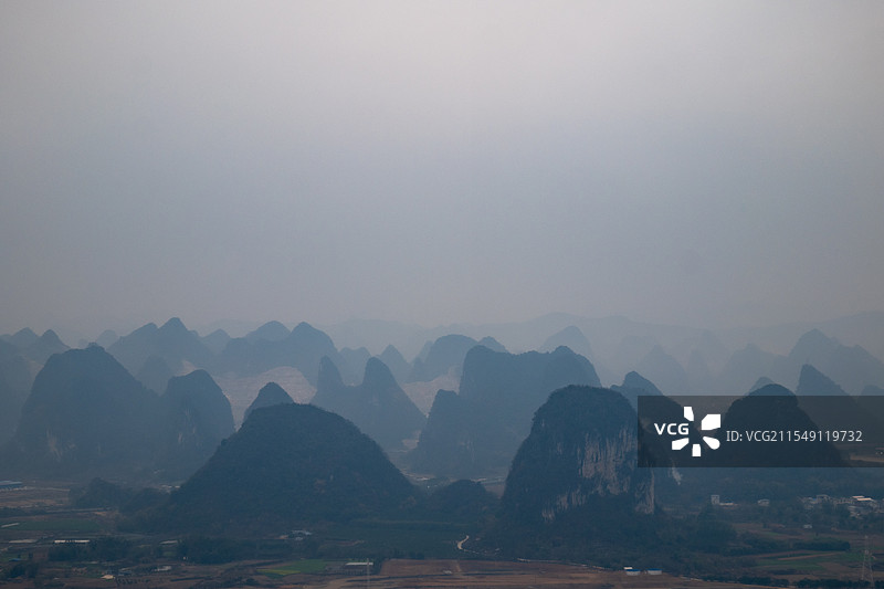 重峦叠嶂图片素材