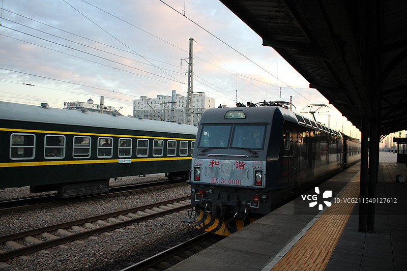 大石桥市火车站图片素材