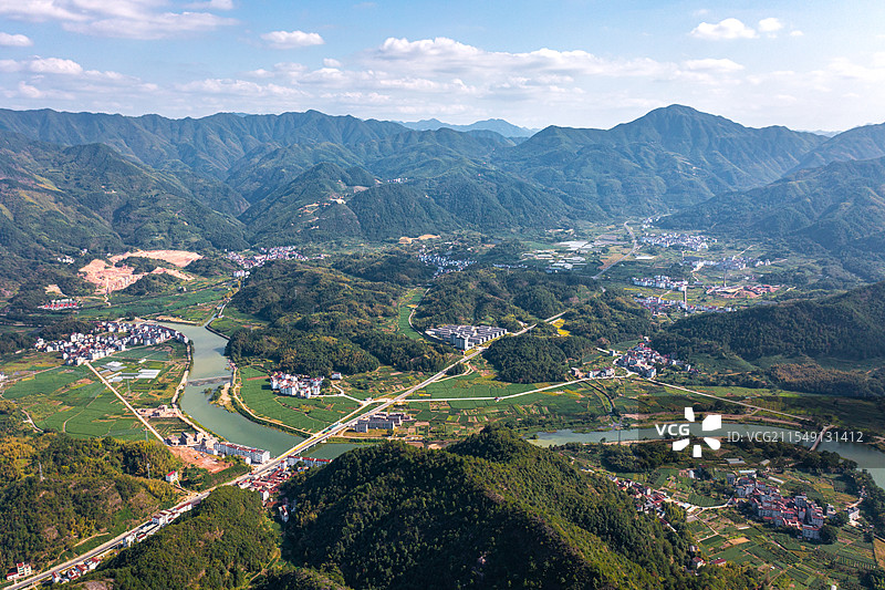 浙江省丽水市缙云县小仙都图片素材