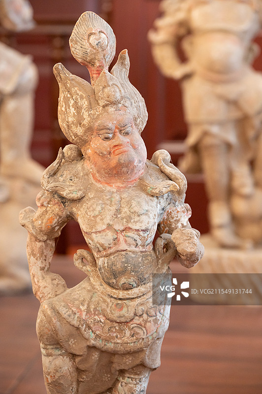 太原晋商博物馆   镇墓武士图片素材