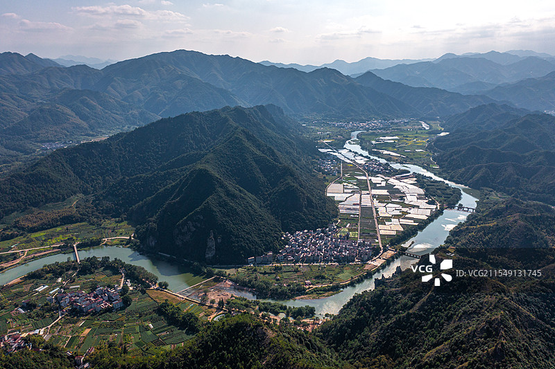 浙江省丽水市缙云县小仙都图片素材