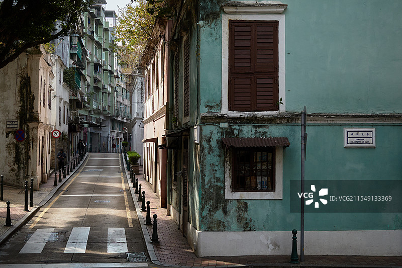 澳门龙头左巷图片素材