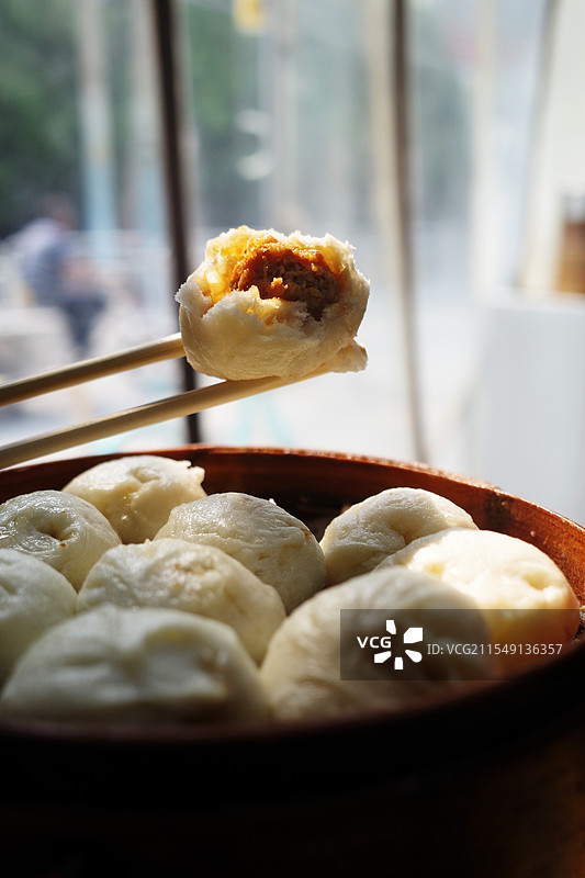 北京早点摊早餐杭州小笼包图片素材
