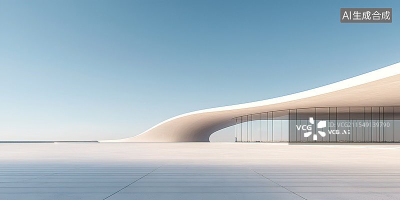 【AI数字艺术】建筑背景图片素材