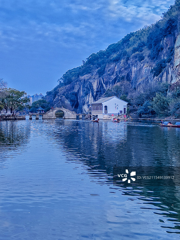 绍兴东湖风光图片素材