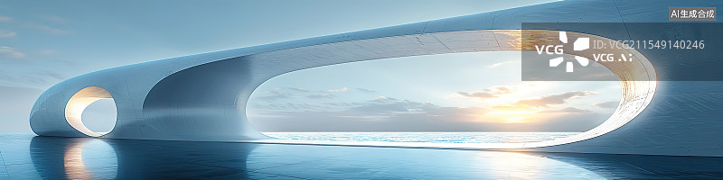 【AI数字艺术】建筑背景图片素材