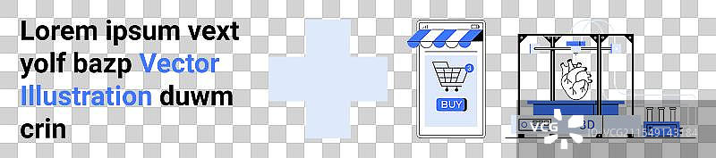 3D打印技术与电子商务的整合图片素材