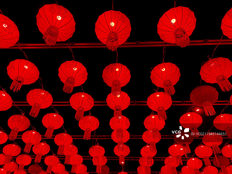 新年红灯笼图片素材