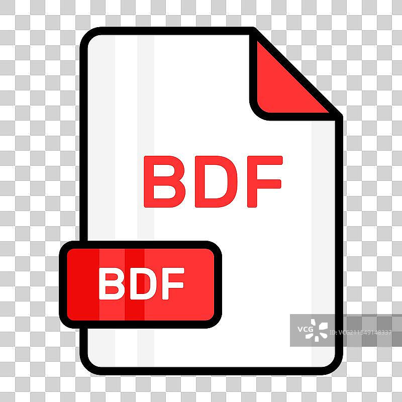 一个令人惊叹的可编辑BDF文件设计图标图片素材