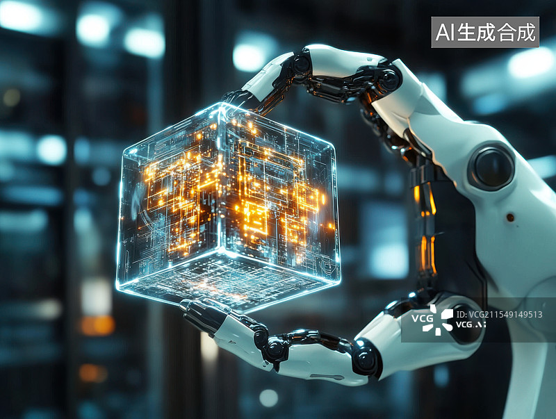 【AI数字艺术】科技新能源半导体风力电车城市图片素材