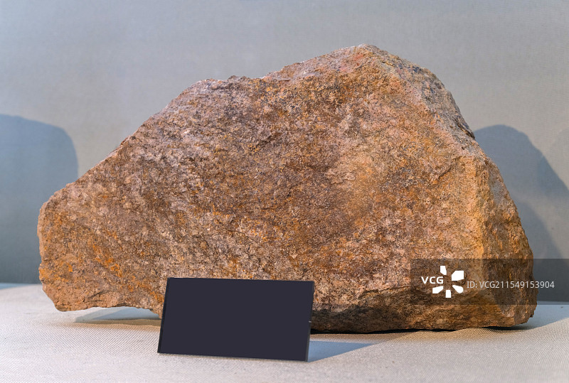 正长斑岩 临沂市兰陵产 山东地质博物馆图片素材