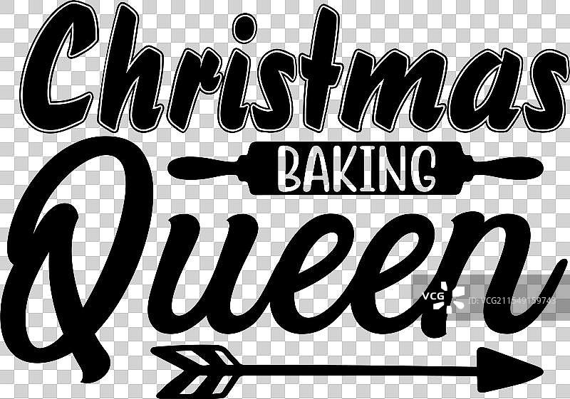 圣诞烘焙女王图片素材