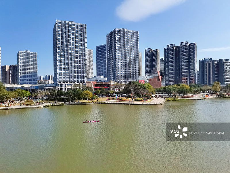 南沙蕉门河风景图片素材