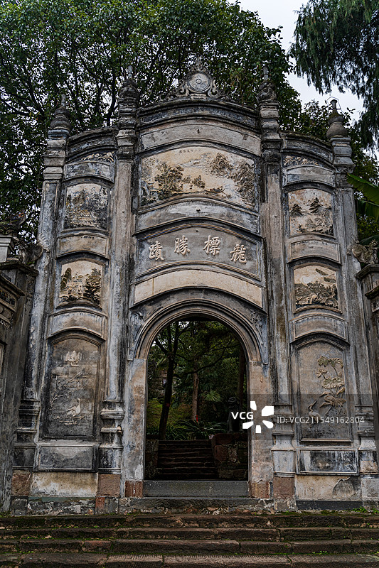 黔阳古城芙蓉楼图片素材