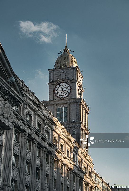 哈药六厂钟楼图片素材