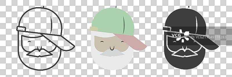 圣诞节假期图标集合图片素材