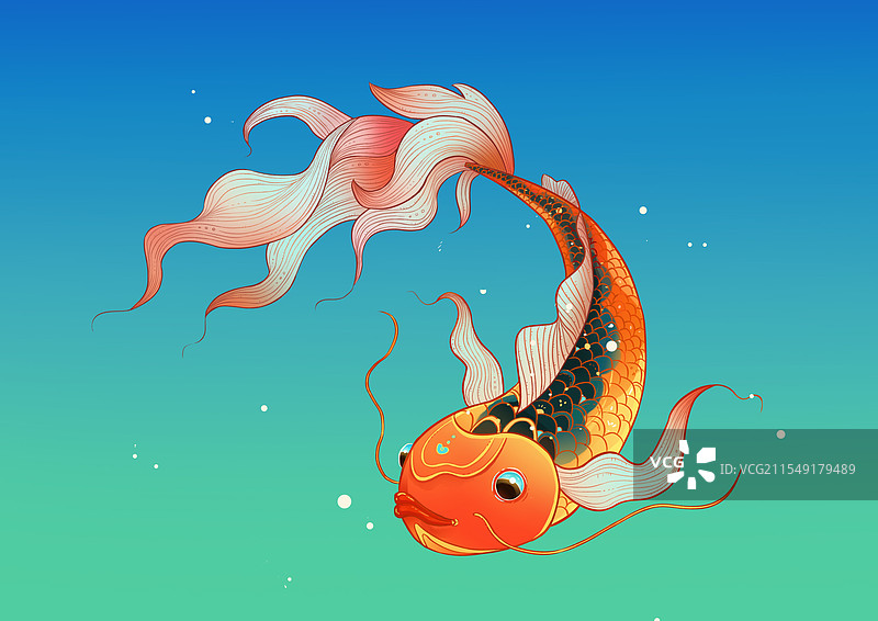 锦鲤鱼图片素材