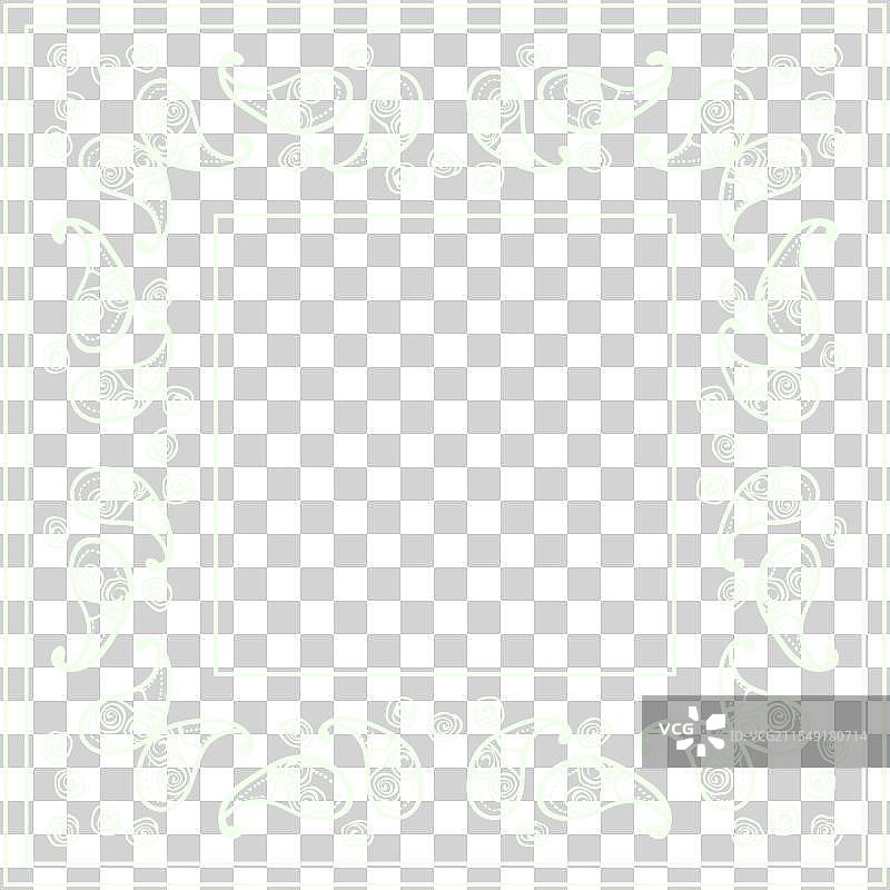 印花手帕头巾围巾手绢图片素材