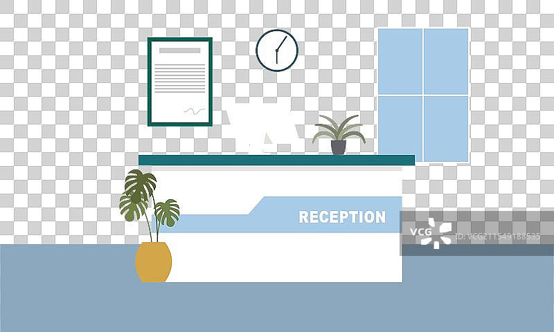 医院接待概念图片素材