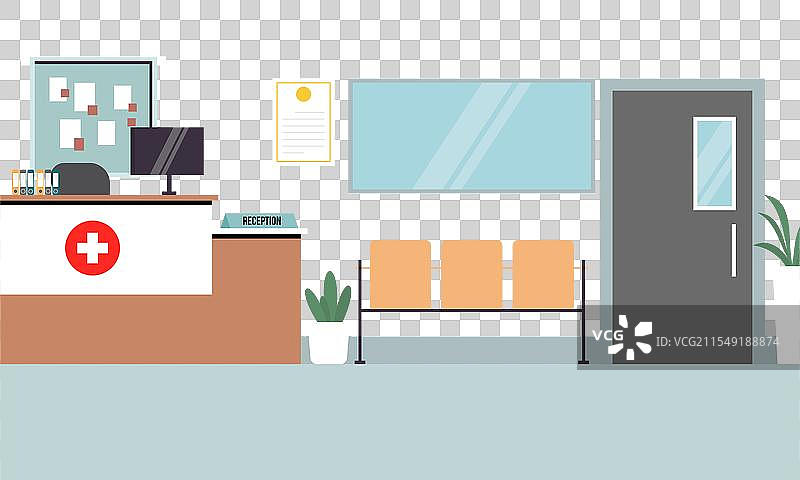 医院接待概念图片素材