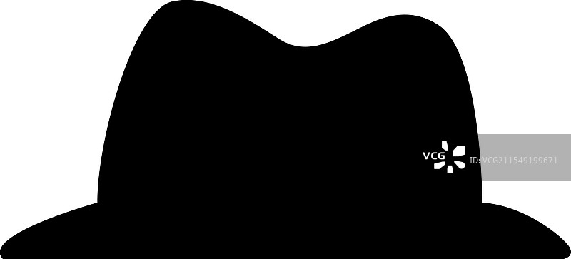 文艺青年元素：帽子、眼镜、胡须和小胡子图片素材