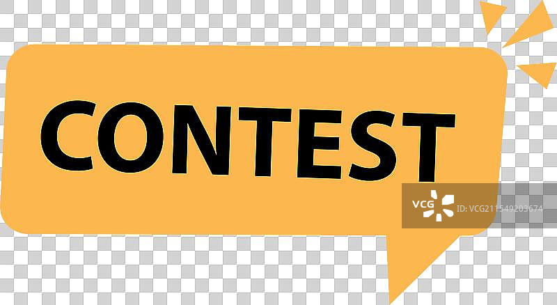 比赛演讲气泡横幅比赛按钮网页图片素材