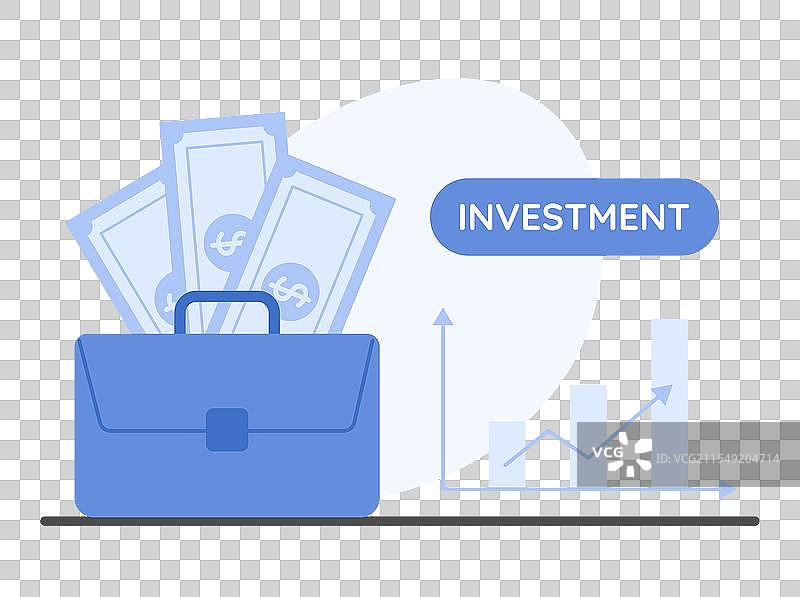 税务计算和财务规划公文包图片素材