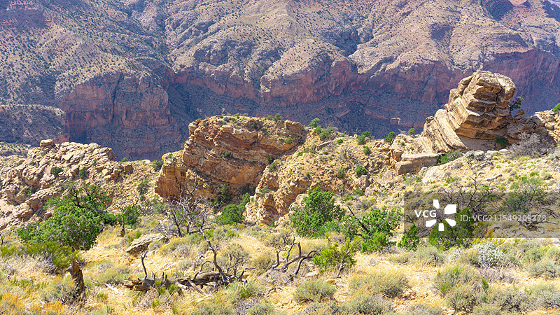 美国科罗拉多大峡谷图片素材