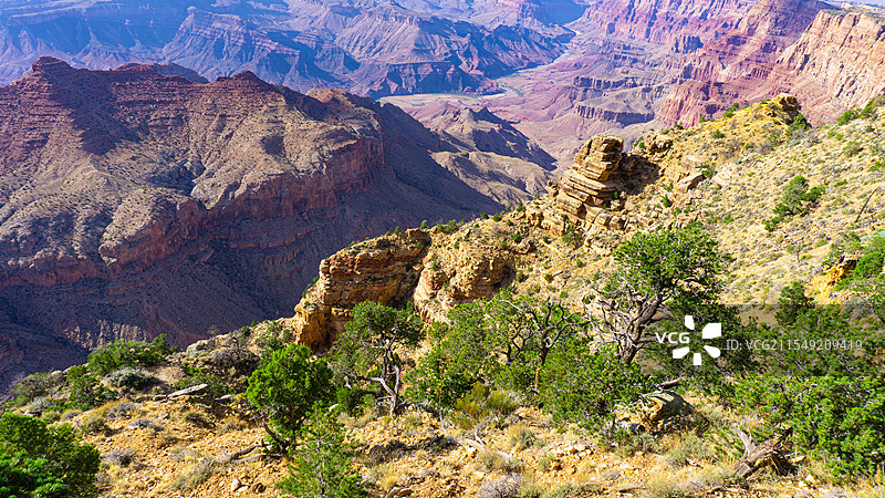 美国科罗拉多大峡谷图片素材
