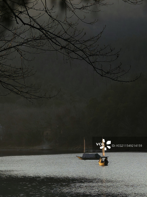 丽水瓯江古堰画乡风光图片素材