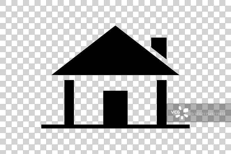 房屋图标标志 家庭标志图片素材