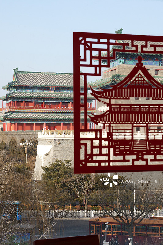 正阳门图片素材