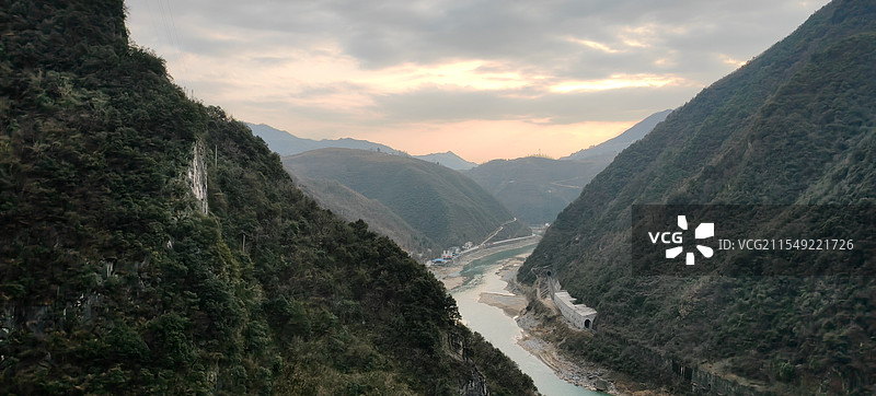 嘉陵江图片素材