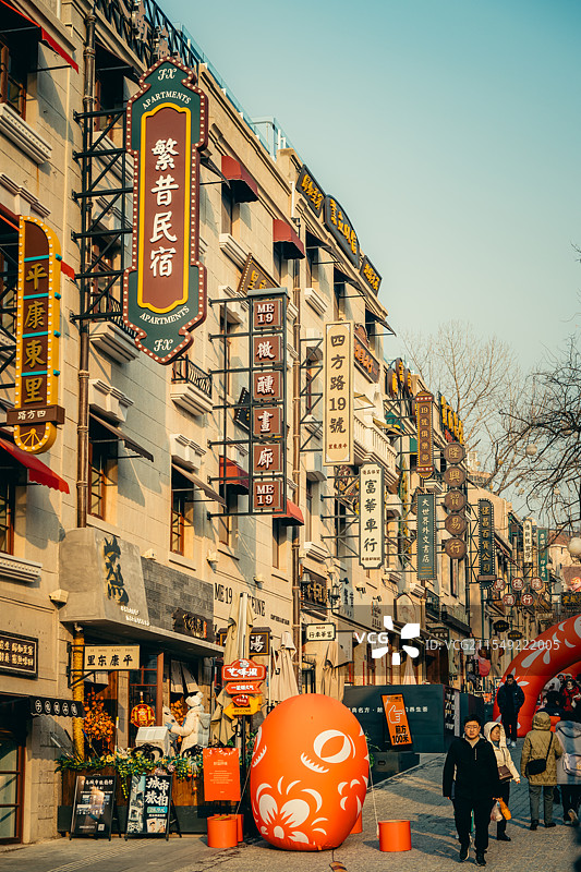 青岛大鲍岛文化街区图片素材