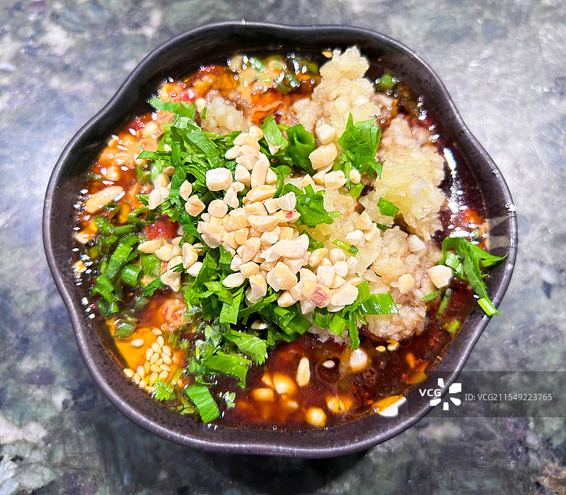 火锅香辣小料碗图片素材