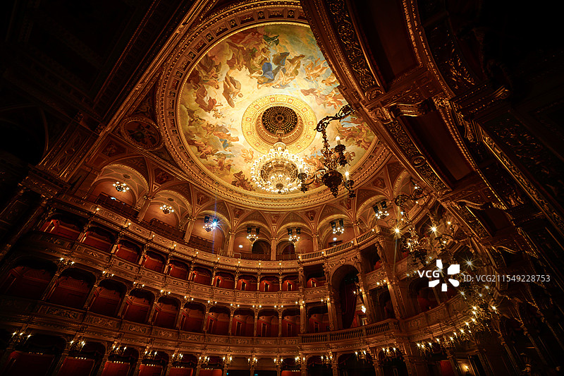 布达佩斯国家歌剧院图片素材