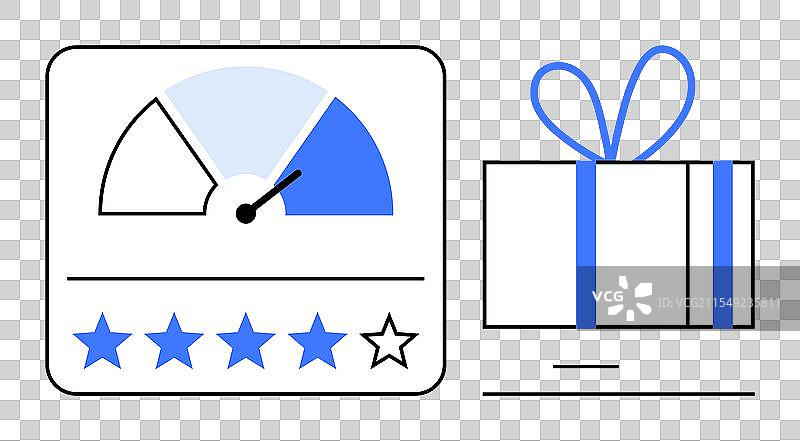 客户满意度指标与评分系统图片素材